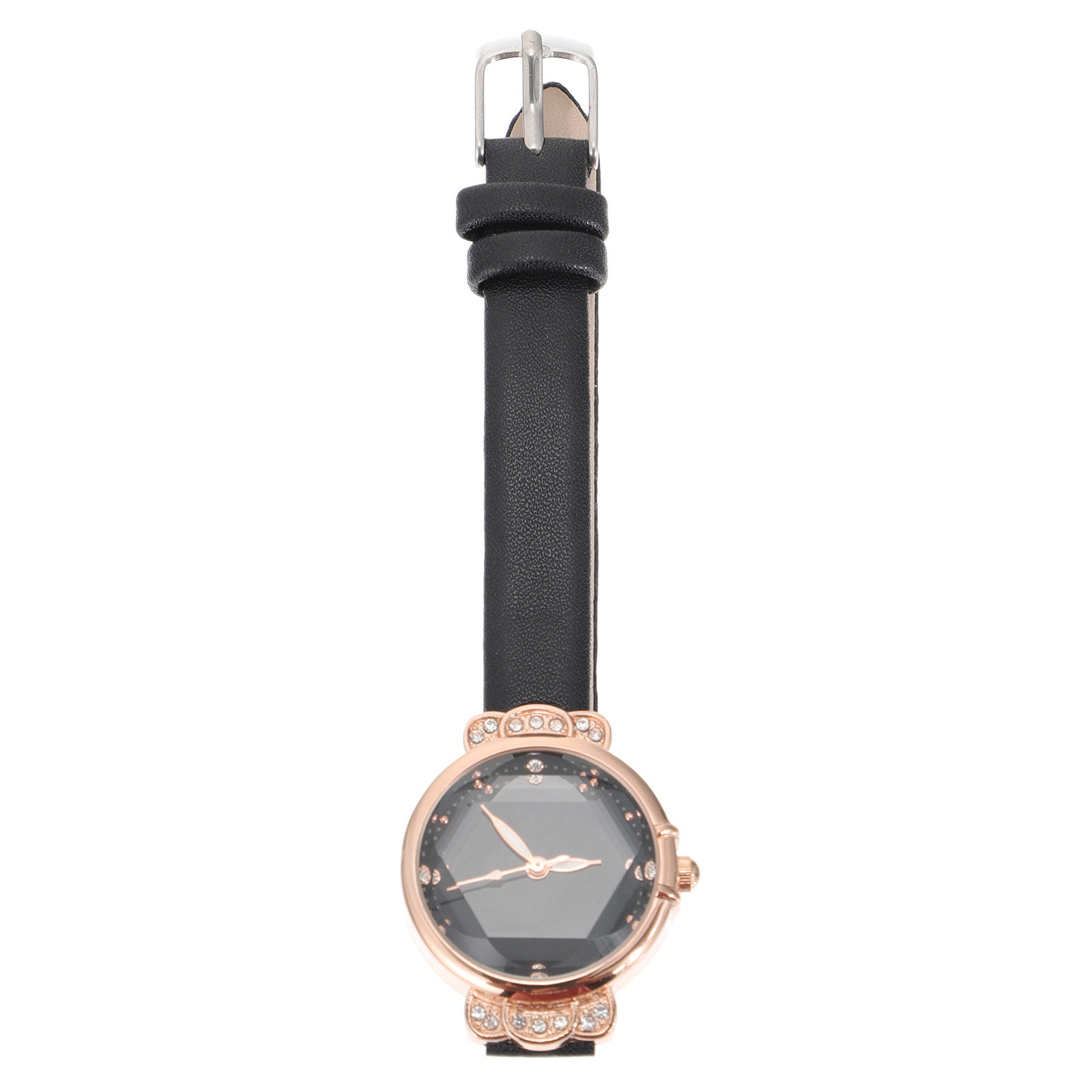 Luxury Watch Gift For Her - นาฬิกาข้อมือผู้หญิงประดับเพชรเทียม ดีไซน์ทันสมัย สายทนทาน เหมาะสำหรับนักเรียนและใส่ทำงาน ของขวัญสำหรับเธอ