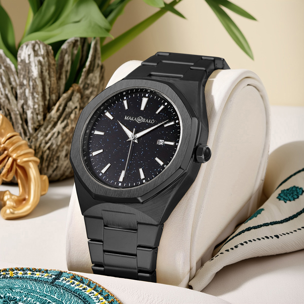 Luxury Watch Maker - 2025 นาฬิกาผู้ชายใหม่นาฬิกาญี่ปุ่นควอตซ์สแตนเลส 3Bar กันน้ําสไตล์หรูหราแบรนด์นาฬิกาผู้ชาย