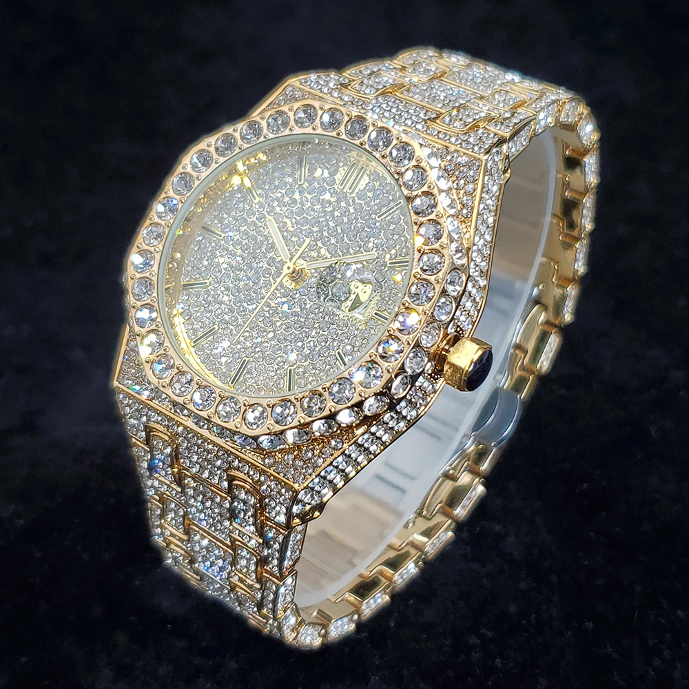นาฬิกาข้อมือผู้ชายหรูหราประดับ - Luxury Watch Iceberg บทวิจารณ์และราคา