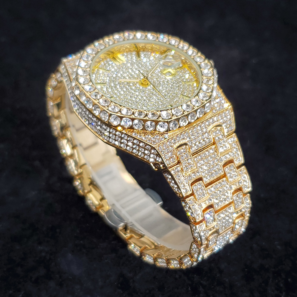 นาฬิกาข้อมือผู้ชายหรูหราประดับ - Luxury Watch Iceberg บทวิจารณ์และราคา