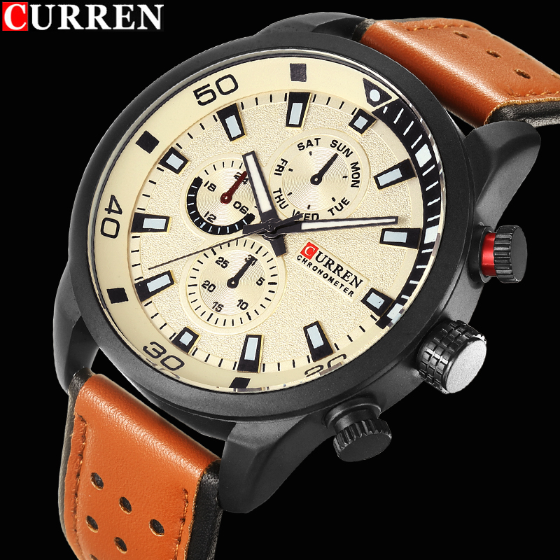 2017 CURREN นาฬิกาแบรนด์หรูผู้ - Luxury Watch Maker บทวิจารณ์และราคา