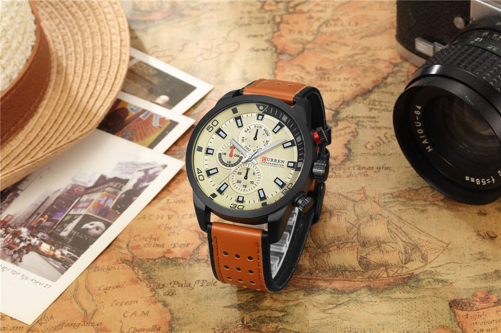 2017 CURREN นาฬิกาแบรนด์หรูผู้ - Luxury Watch Maker บทวิจารณ์และราคา