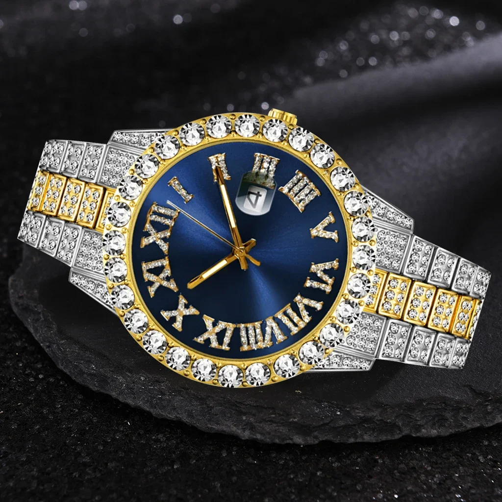 Iced Out นาฬิกาผู้ชายแบรนด์หรู - Luxury Watch Iceberg บทวิจารณ์และราคา