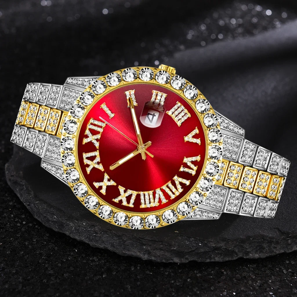 Iced Out นาฬิกาผู้ชายแบรนด์หรู - Luxury Watch Iceberg บทวิจารณ์และราคา