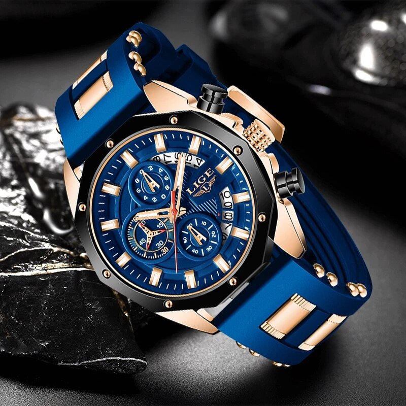 Lige นาฬิกาแฟชั่นผู้ชายแบรนด์ช - Luxury Watch Maker บทวิจารณ์และราคา