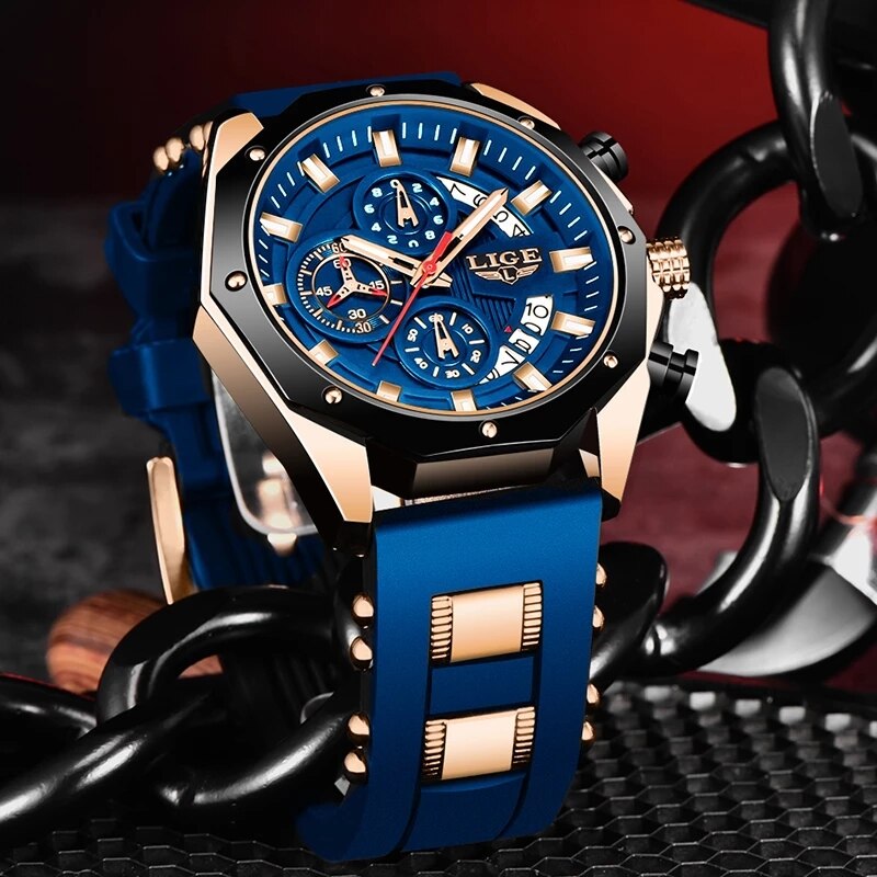 Lige นาฬิกาแฟชั่นผู้ชายแบรนด์ช - Luxury Watch Maker บทวิจารณ์และราคา