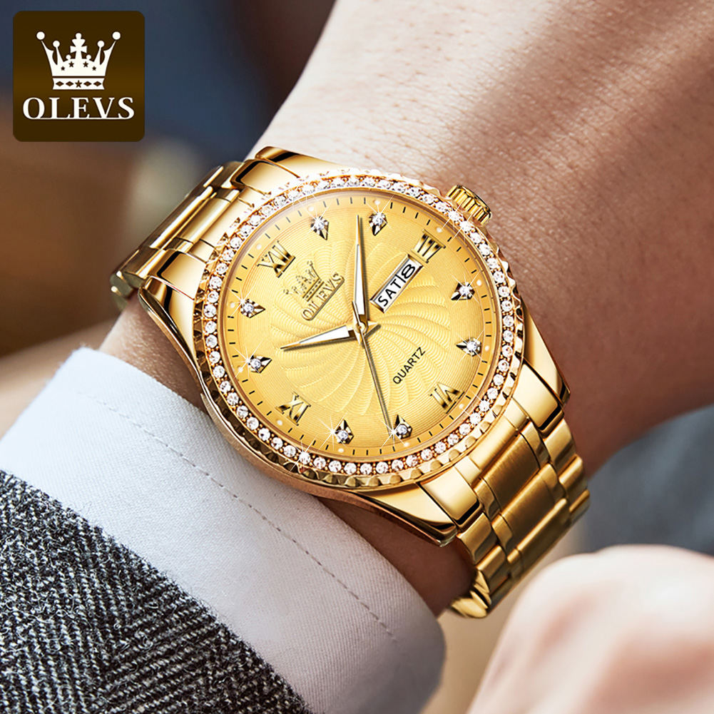 OLEVS 5565 แบรนด์หรูนาฬิกาควอต - Luxury Watch Maker บทวิจารณ์และราคา