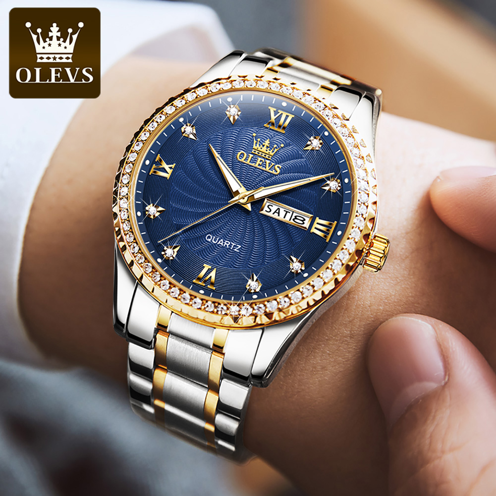 OLEVS 5565 แบรนด์หรูนาฬิกาควอต - Luxury Watch Maker บทวิจารณ์และราคา