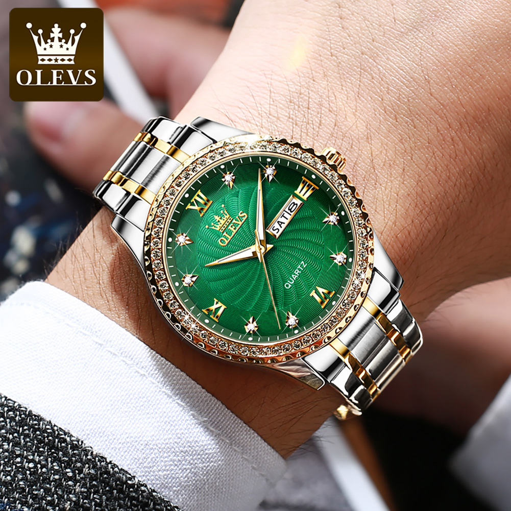 OLEVS 5565 แบรนด์หรูนาฬิกาควอต - Luxury Watch Maker บทวิจารณ์และราคา