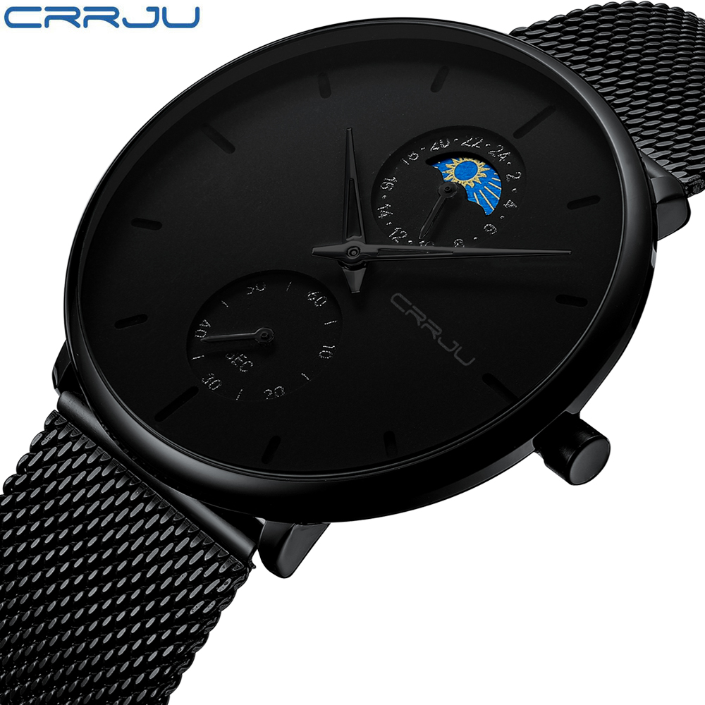 CRRJU นาฬิกาข้อมือผู้ชายสุดหรู - Luxury Watch Top 10 บทวิจารณ์และราคา