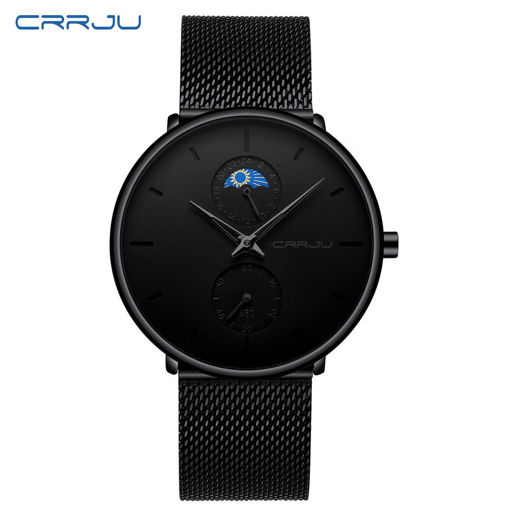 CRRJU นาฬิกาข้อมือผู้ชายสุดหรู - Luxury Watch Top 10 บทวิจารณ์และราคา