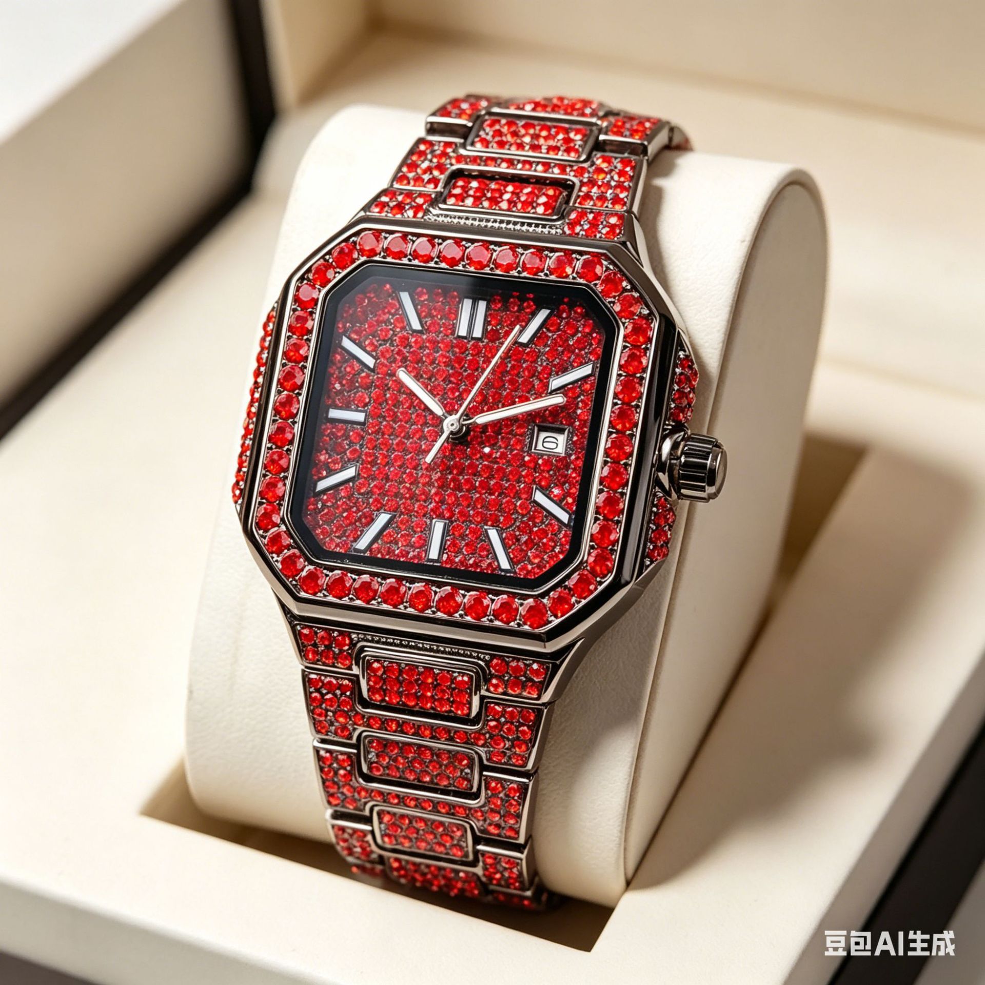 นาฬิกาควอตซ์ทรงสี่เหลี่ยมหรูหร - Luxury Watch Iceberg บทวิจารณ์และราคา