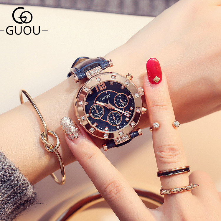 2018 guou นาฬิกาแบรนด์ชั้นนำแฟ - Luxury Watch Top 10 บทวิจารณ์และราคา