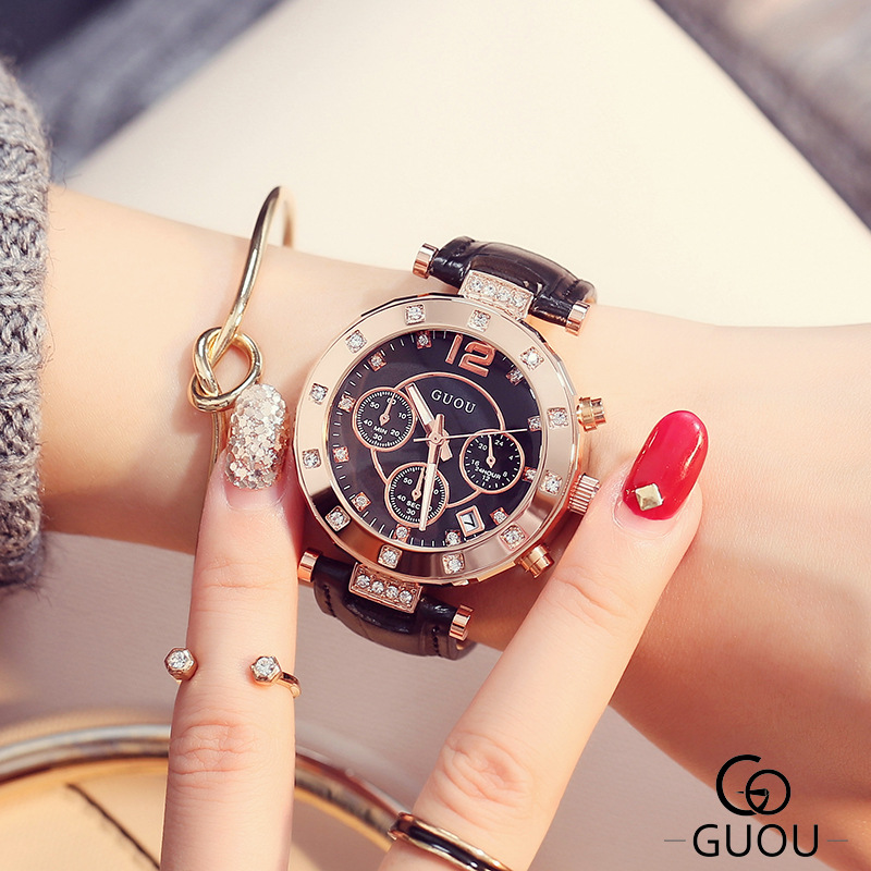 2018 guou นาฬิกาแบรนด์ชั้นนำแฟ - Luxury Watch Top 10 บทวิจารณ์และราคา