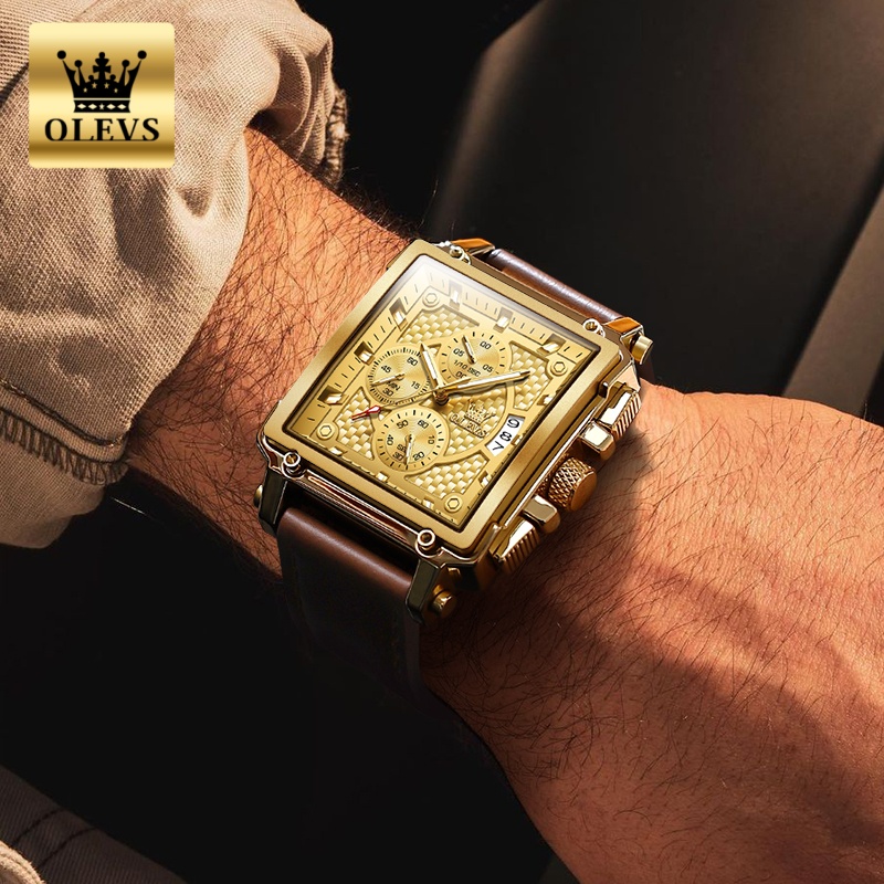 นาฬิกาข้อมือผู้ชายแบรนด์ OLEVS - Luxury Watch Maker บทวิจารณ์และราคา