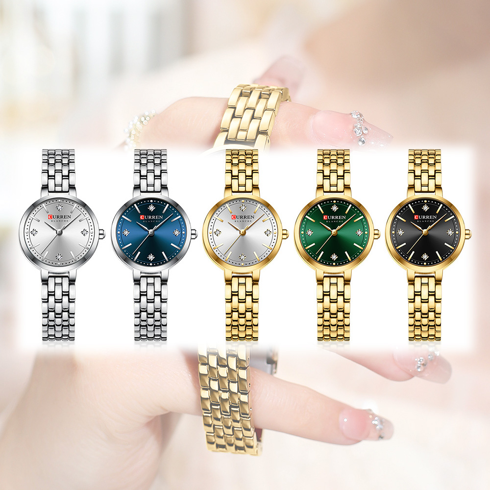 CURREN นาฬิกาข้อมือผู้หญิงสไตล - Luxury Watch Gift For Her บทวิจารณ์และราคา