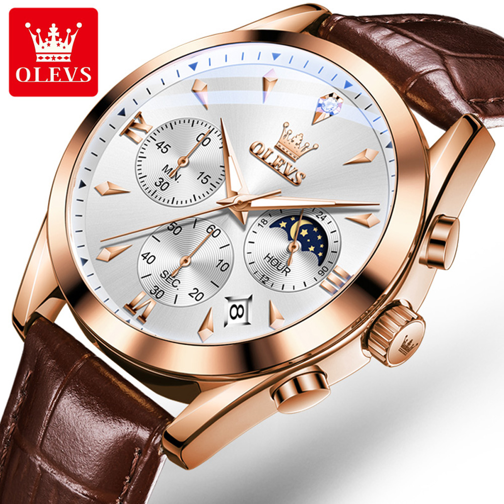 OLEVS ยี่ห้อใหม่แฟชั่นนาฬิกาคว - Luxury Watch Maker บทวิจารณ์และราคา