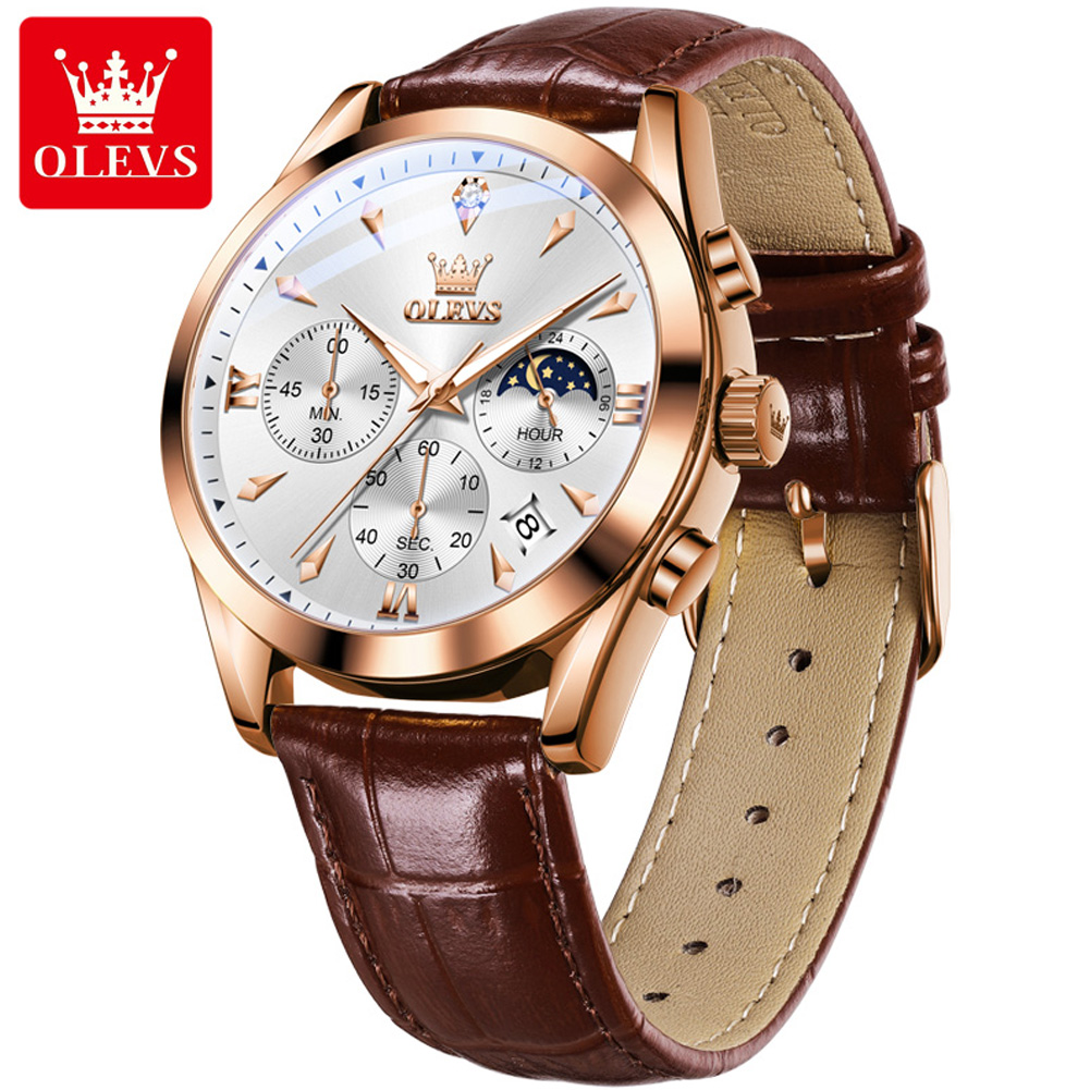 OLEVS ยี่ห้อใหม่แฟชั่นนาฬิกาคว - Luxury Watch Maker บทวิจารณ์และราคา