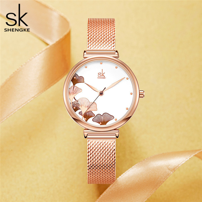 นาฬิกาข้อมือผู้หญิงหรู ลายใบแป - Luxury Watch Gift For Her บทวิจารณ์และราคา